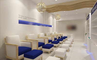 指尖上的美學(xué) 美甲形象店空間與室內(nèi)設(shè)計(jì)的藝術(shù)融合
